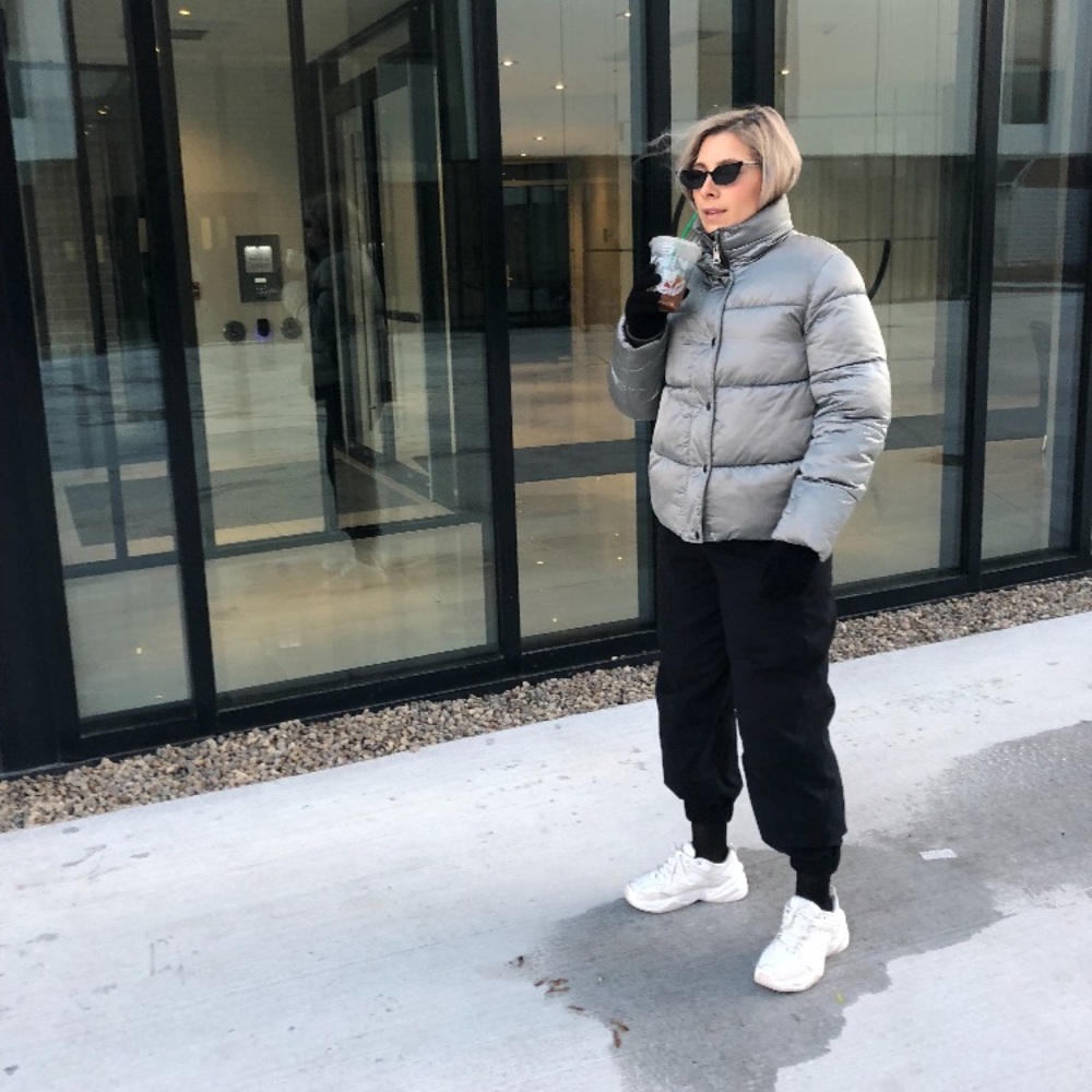 Metallic H&M puffer Jacket - Picture 4 of 7